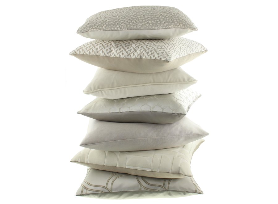 Decorative pillow Celio White