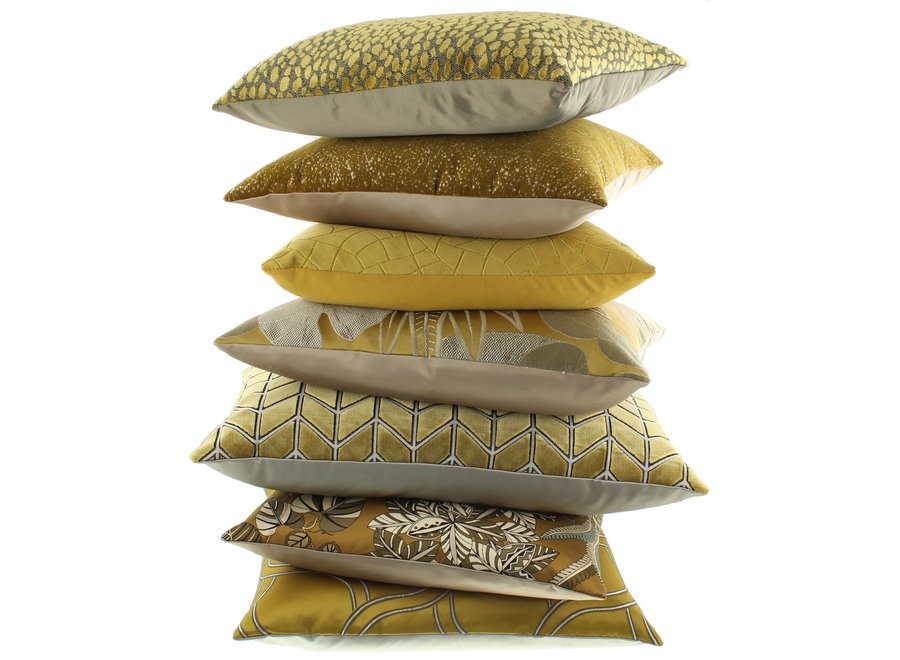 Decorative pillow Tiberio Mustard