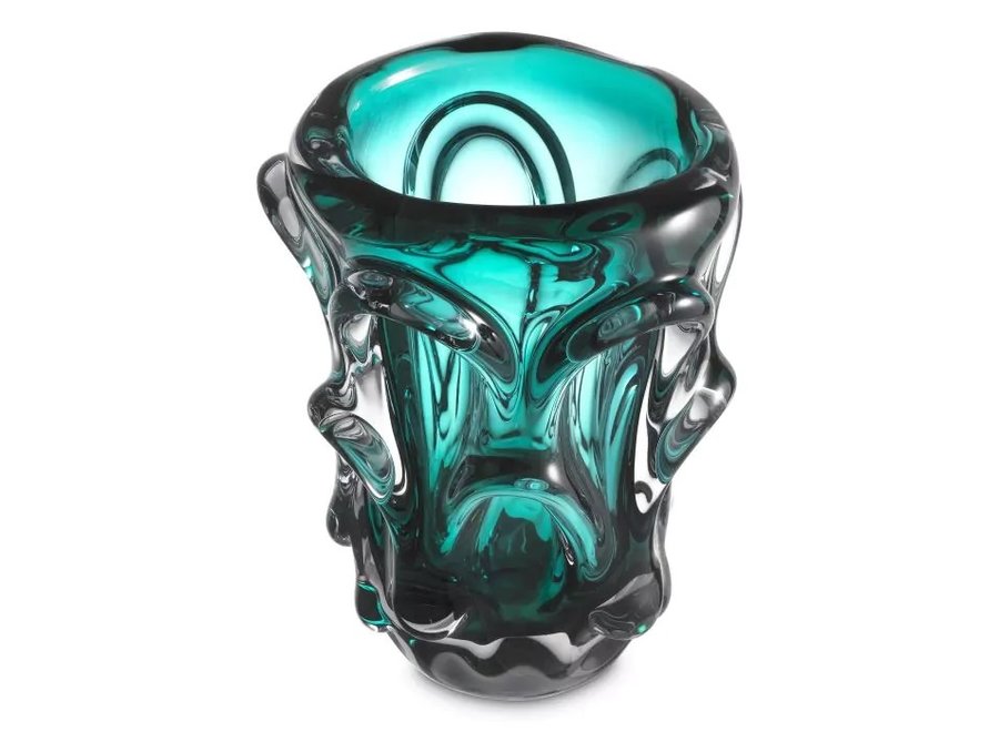 Vase 'Aila ' - S  - Turquoise