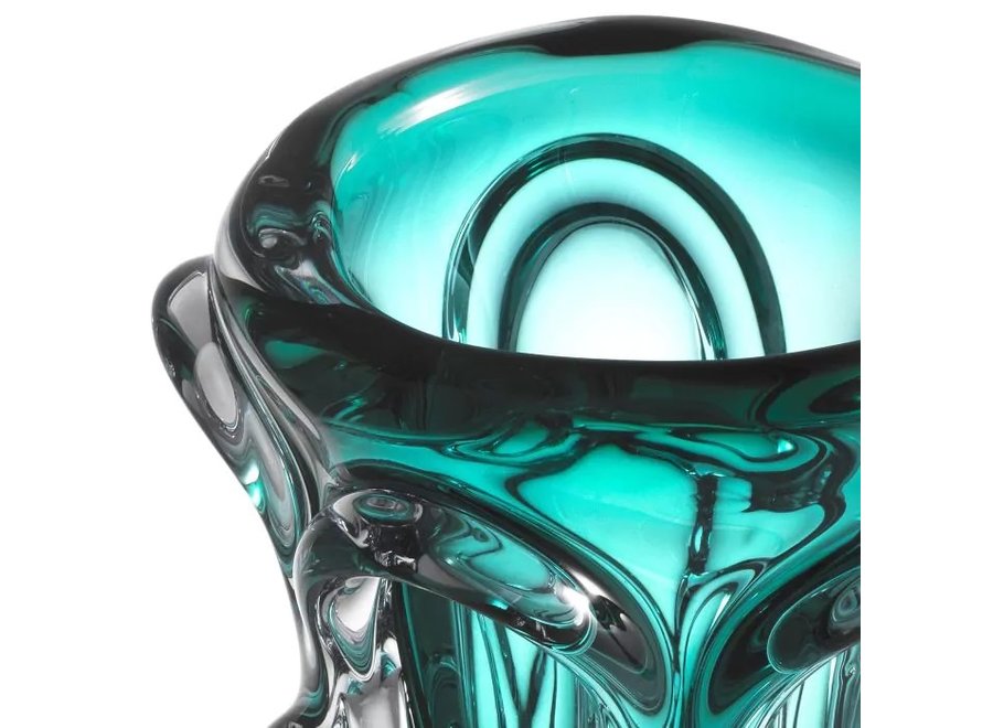 Vase 'Aila ' - S  - Turquoise