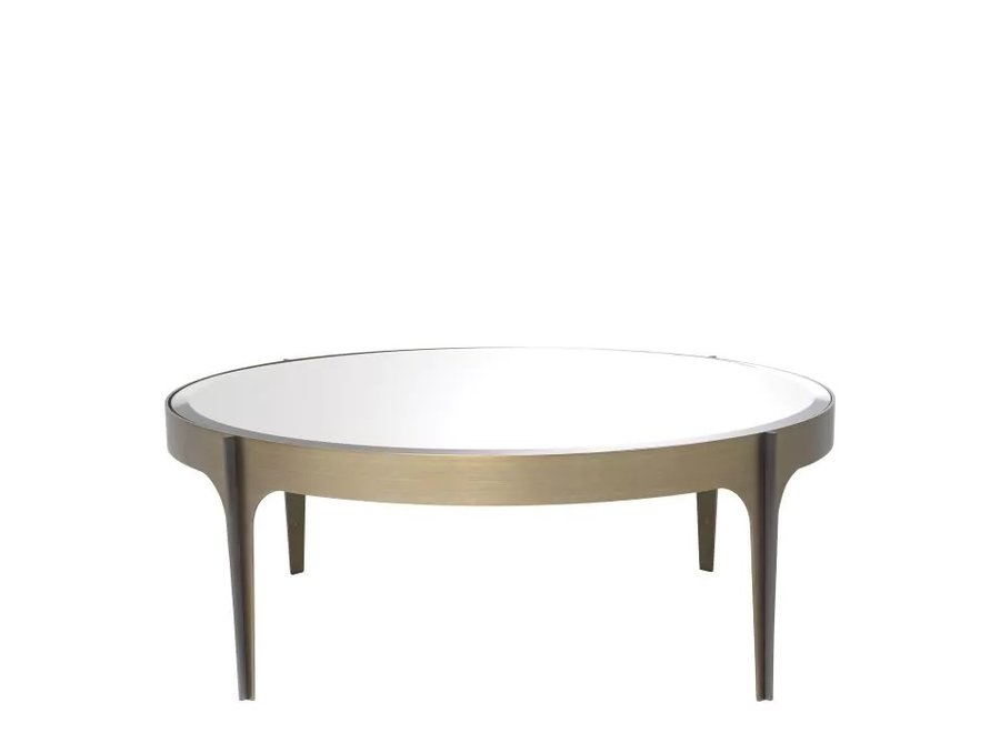 Coffee Table 'Artemisa' S - Brass