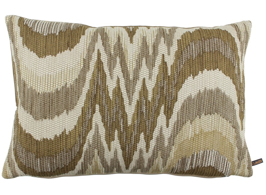 Dekoratives Kissen Patty Exclusive Dark Gold