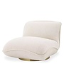 Chaise pivotante 'Relax' - Bouclé cream