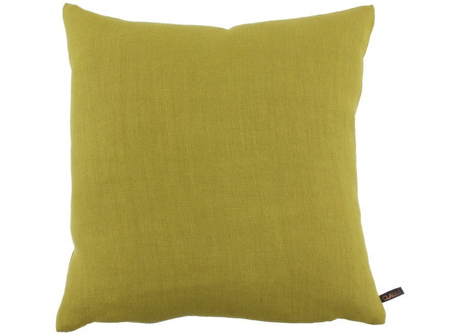 Coussin décoratif Evanna Mustard