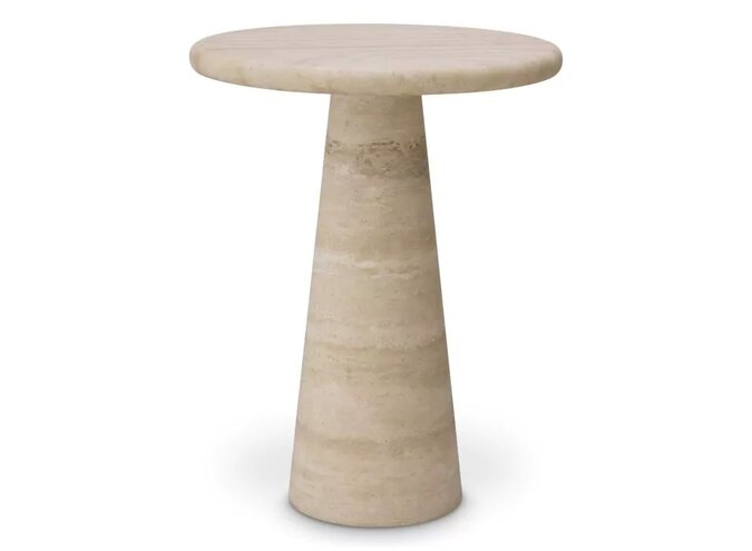 Bijzettafel Adriana L - Travertine