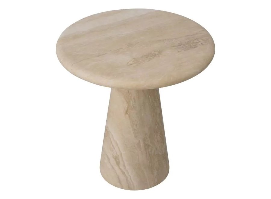 Beistelltisch 'Adriana' - S - Travertine
