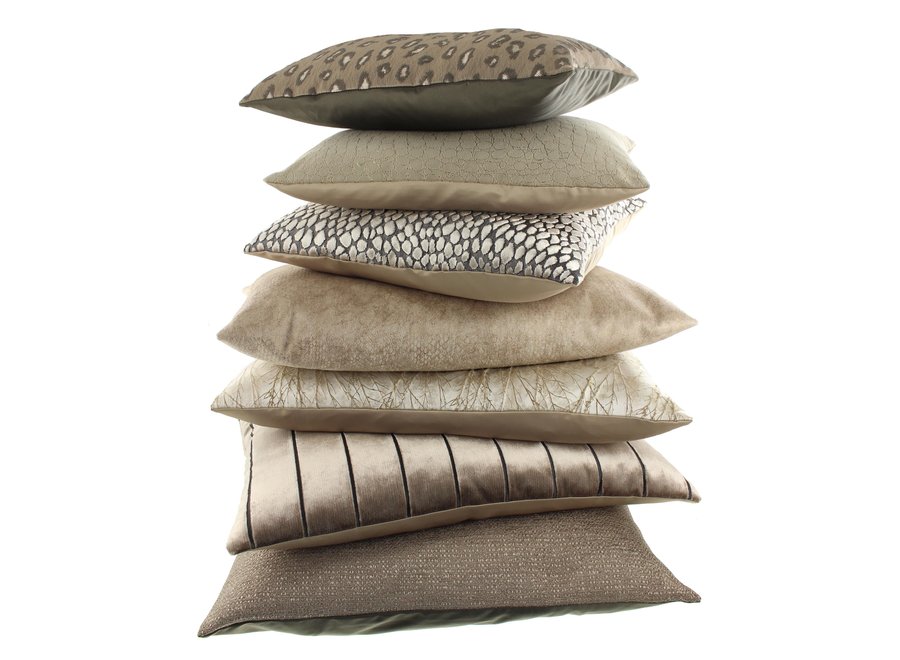 Coussin décoratif Curt Taupe