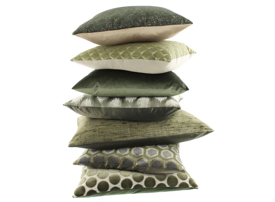 Decorative pillow Carmela Dark Mint