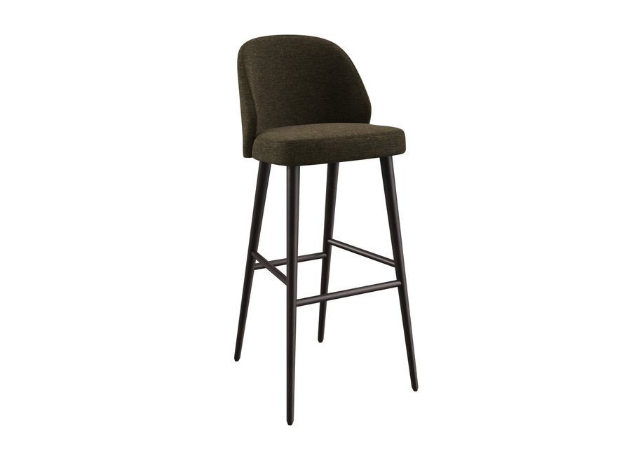 Bar chair 'Verge' - Giant Fabric Green