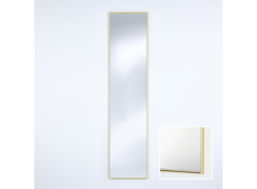 Miroir 'Lucka' Gold Hall 40 x 175 cm