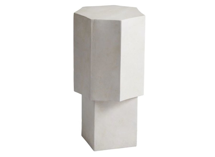 Side table 'Quartz' - Chalk