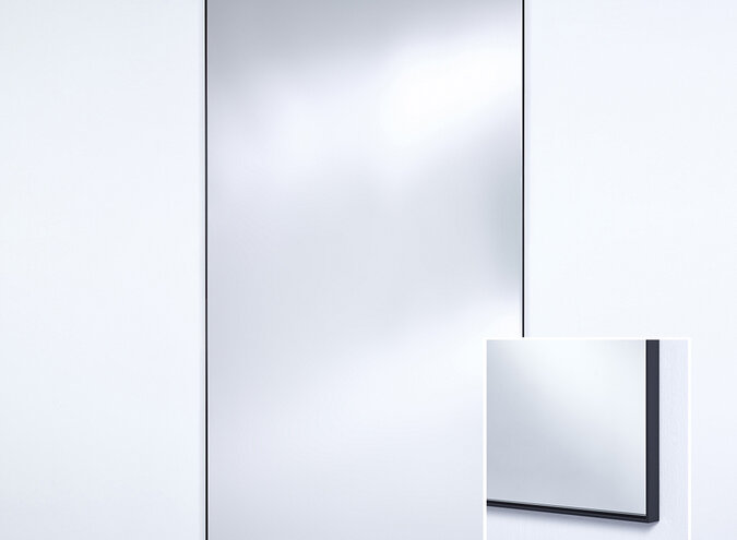 Mirror 'Lucka' - Black - XXL