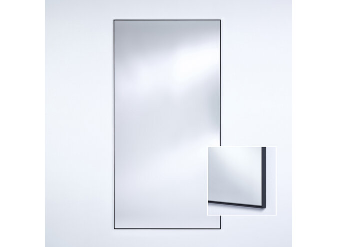 Miroir 'Lucka' Black XXL