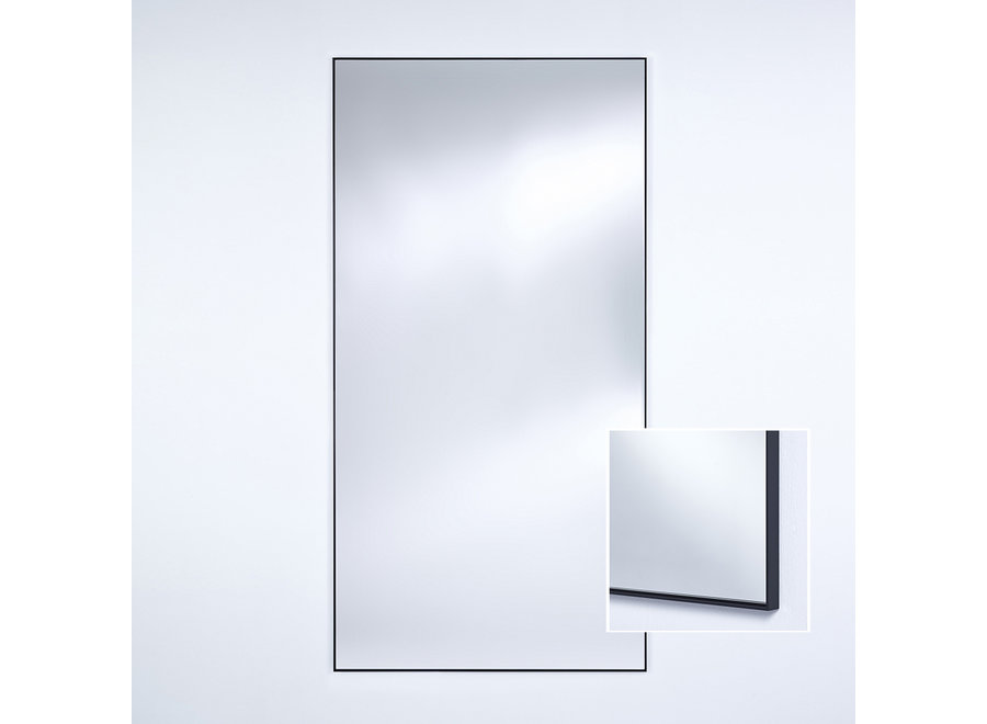 Mirror 'Lucka' Black XXL 100 x 200 cm