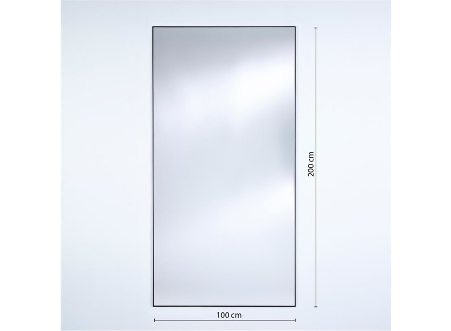 Miroir 'Lucka' - Black - XXL