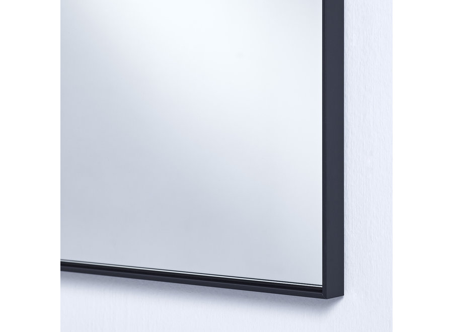 Mirror 'Lucka' Black XL 80 x 175 cm