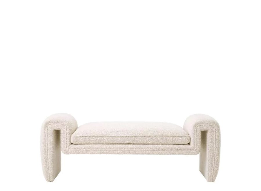 Banc 'Tondo'  - S - Bouclé cream