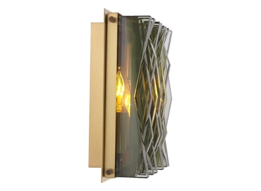 Wall lamp 'Nuvola' -S - Brass