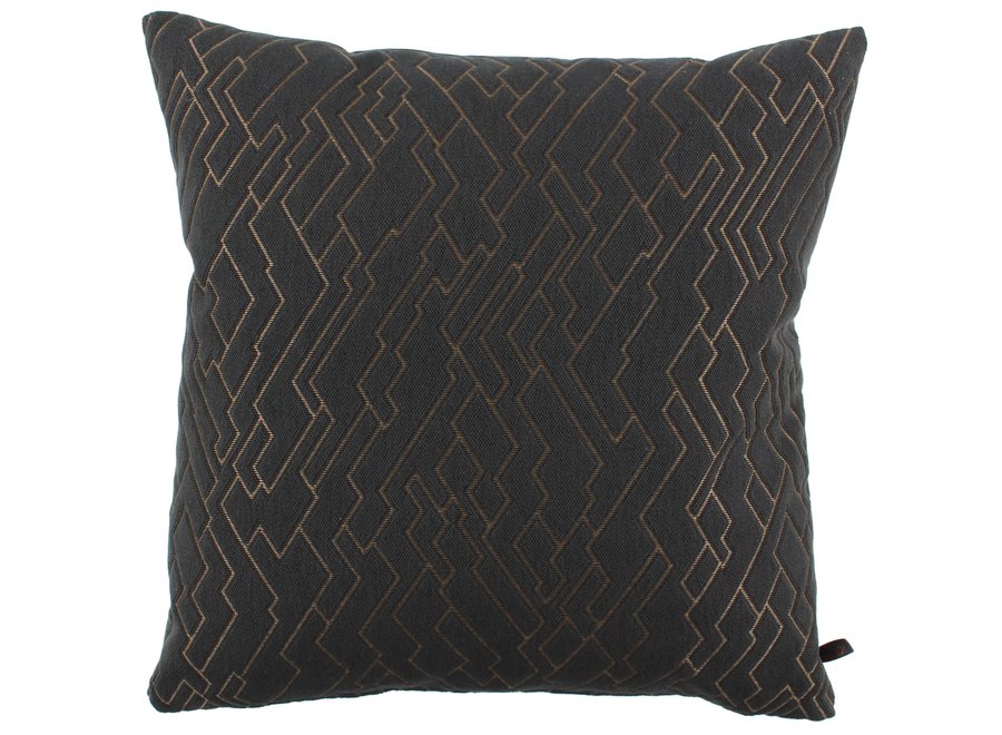 Decorative pillow Alexis Dark Taupe