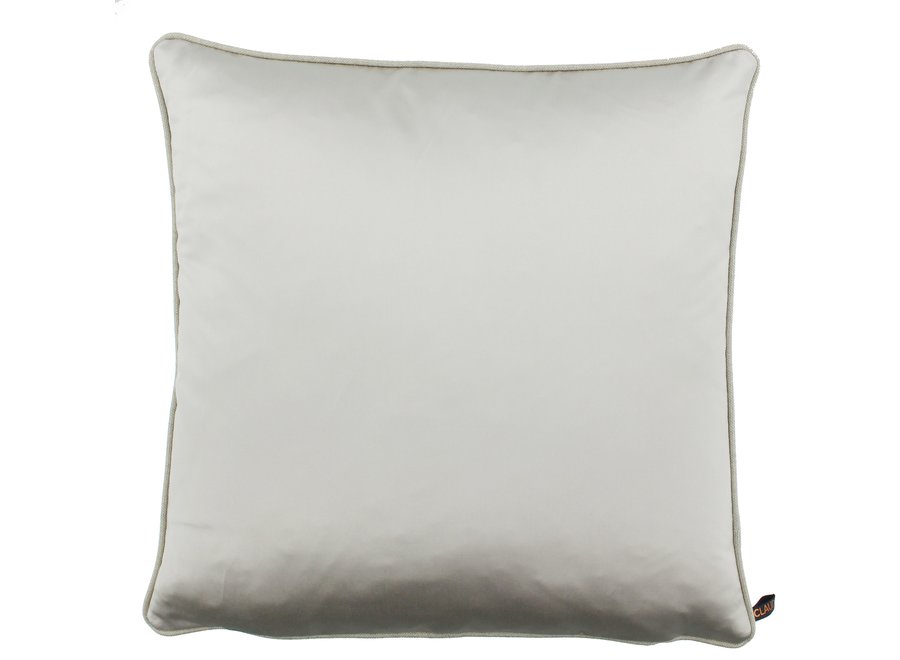 Cushion Dafne Off White + Piping Sand