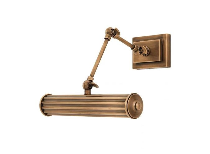 Lampe murale Luca - S - Brass