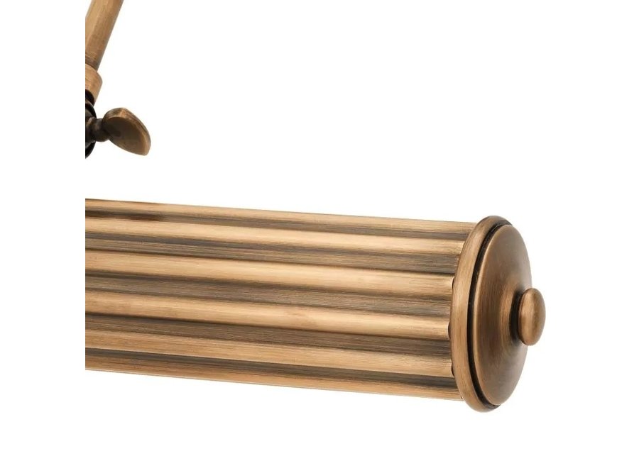 Lampe murale 'Luca' - S - Brass