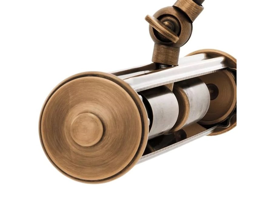 Wandlampe 'Luca' - Brass - S