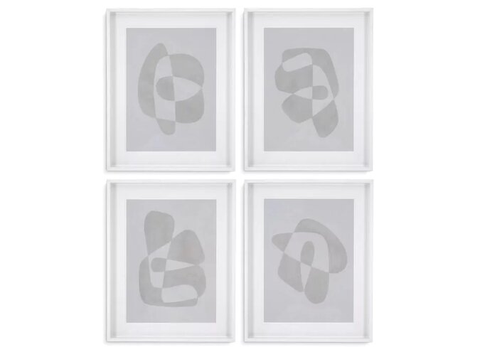 Print Soft Shape - Set van 4