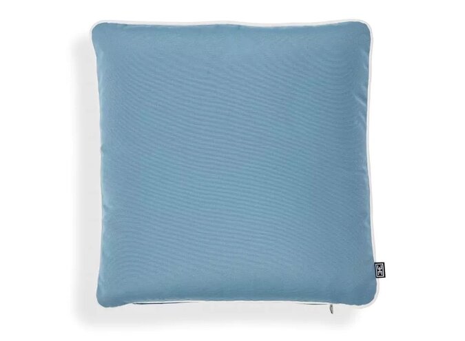 Coussin 'Outdoor'  Mineral bleu