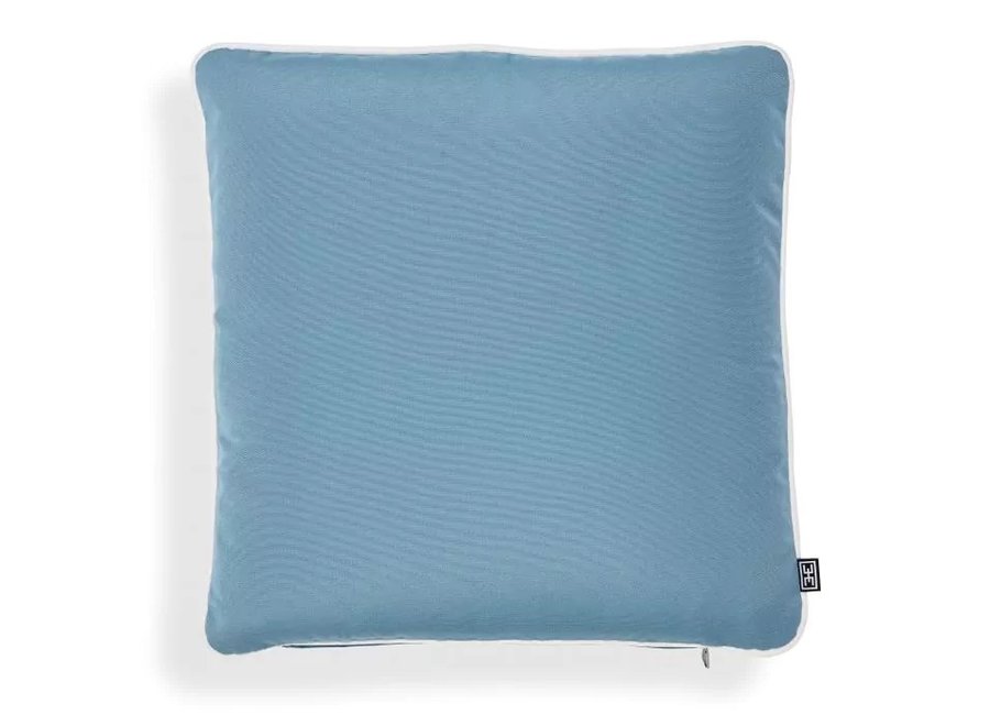 Cushion ‘Outdoor'  Mineral blue