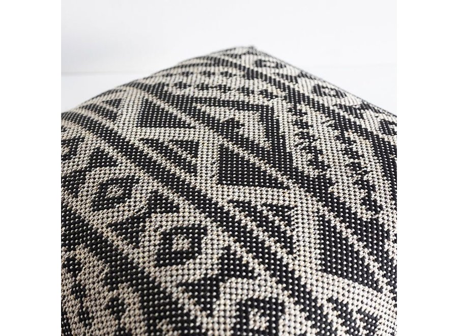 Outdoor coussin Sifiso - Black/Taupe