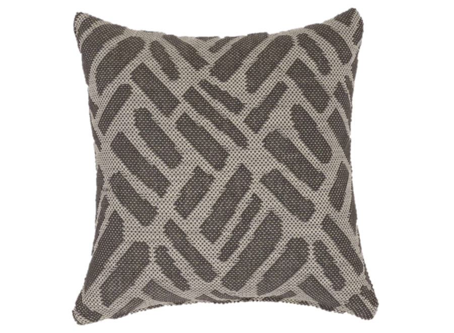 Outdoor cushion Safi - Grey/Light Grey
