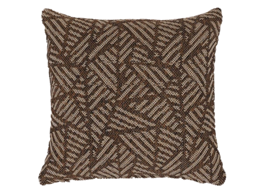 Outdoor cushion Badu - Teak/Taupe