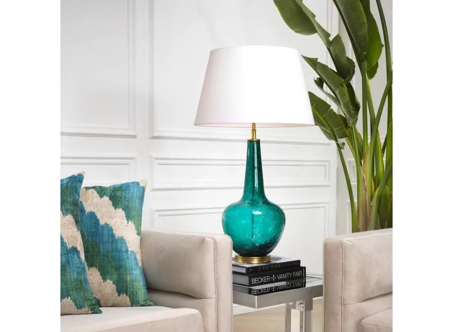 turquoise bedroom lamp