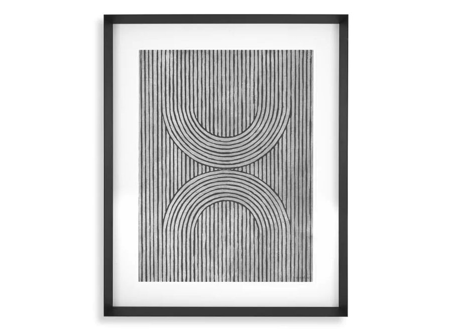 Print 'Cedar Grooves' Set de 2