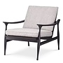 Fauteuil 'Manzo' - Noir