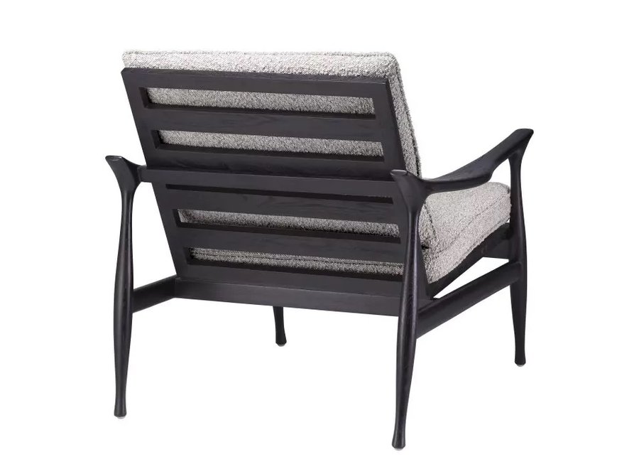 Fauteuil 'Manzo' - Noir