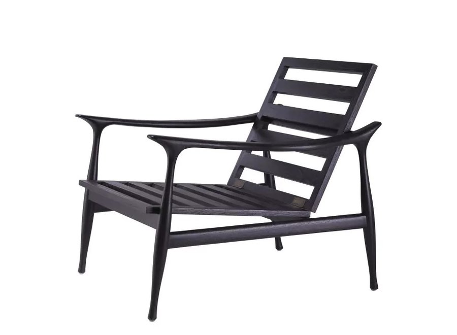 Fauteuil 'Manzo' - Noir