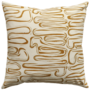 Cushion Chemin - Brass/Ivory