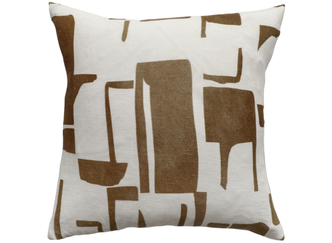 Coussin Elle - Coffee bean