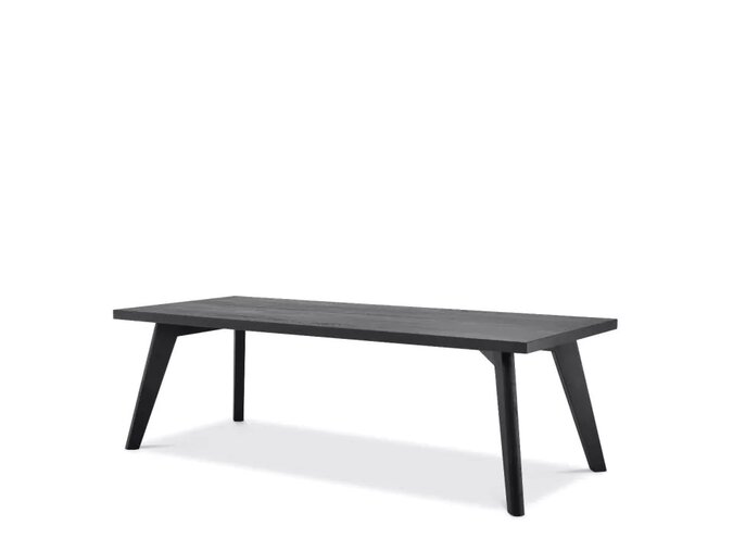 Table à manger Biot 240 cm - Noir