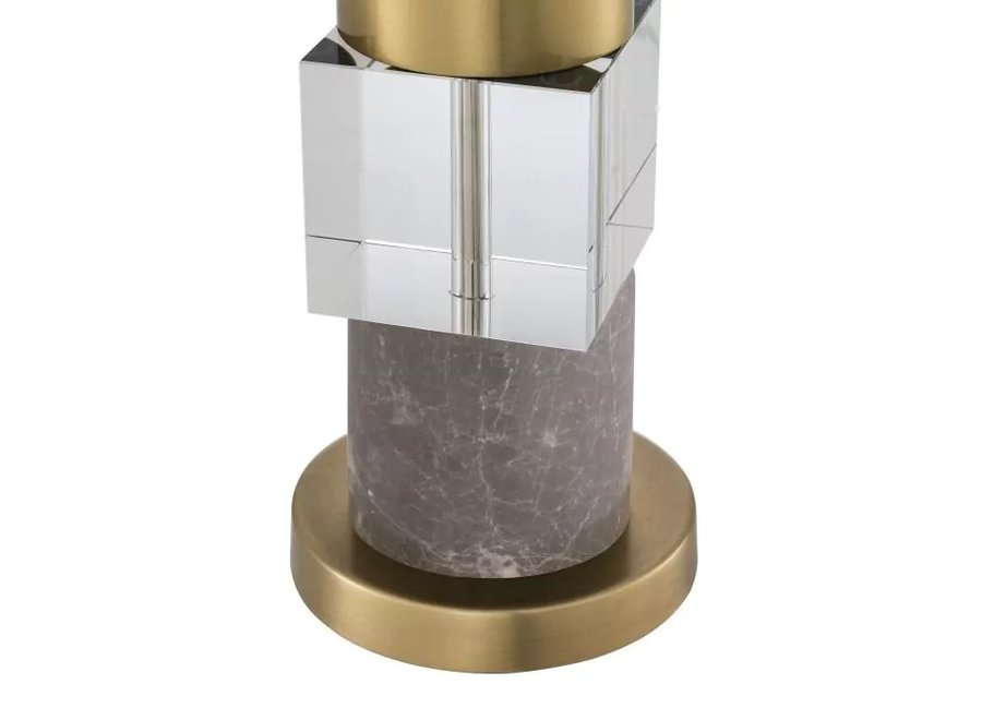 Lampe à poser 'Cullingham' - Grey Marble