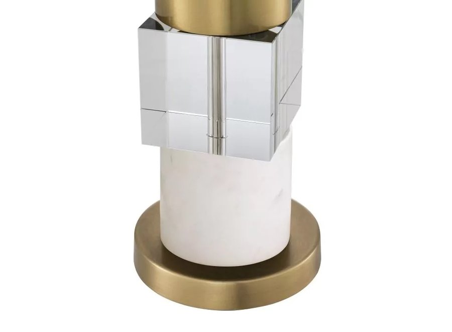 Lampe à poser 'Cullingham' - White Marble