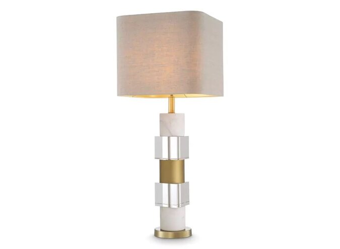 Table lamp Cullingham - White Marble