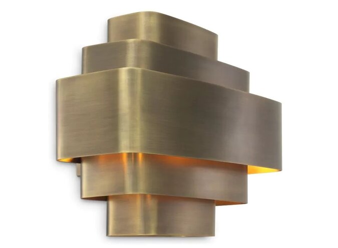 Lampe murale Pegaso - Brass