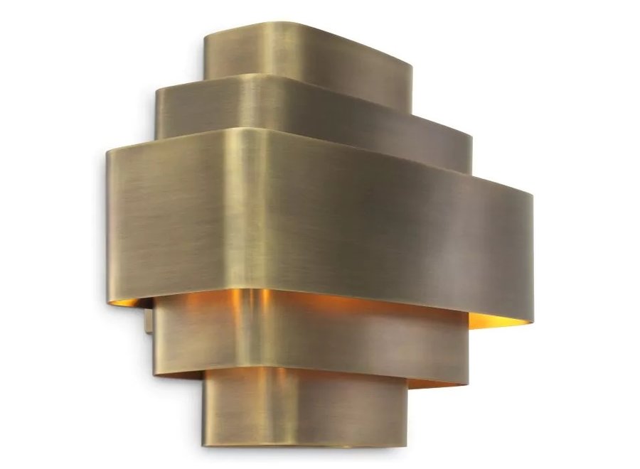 Wall lamp 'Pegaso' - Brass