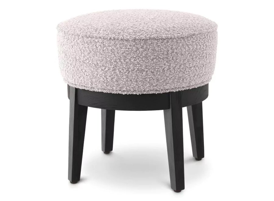 Tabouret 'Jarrett' - Bouclé grey