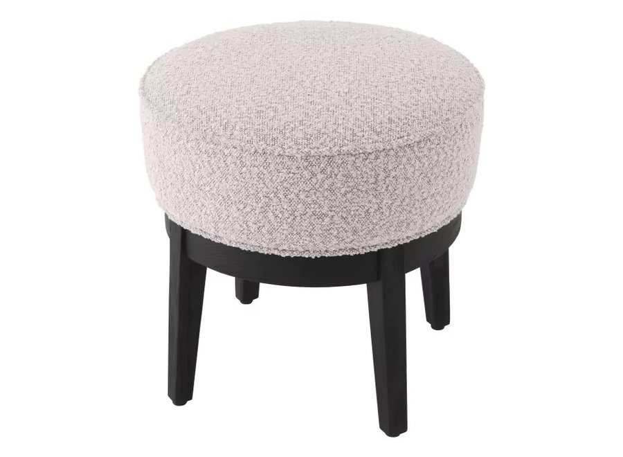 Tabouret 'Jarrett' - Bouclé grey