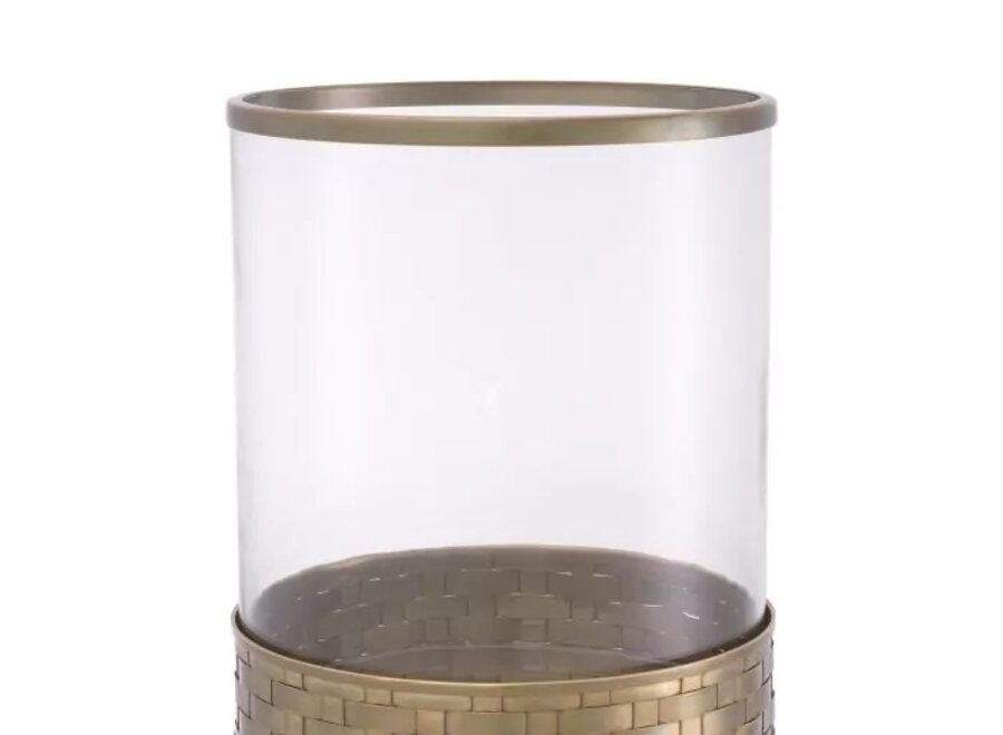 Windlicht 'Lausanne' S - Brass