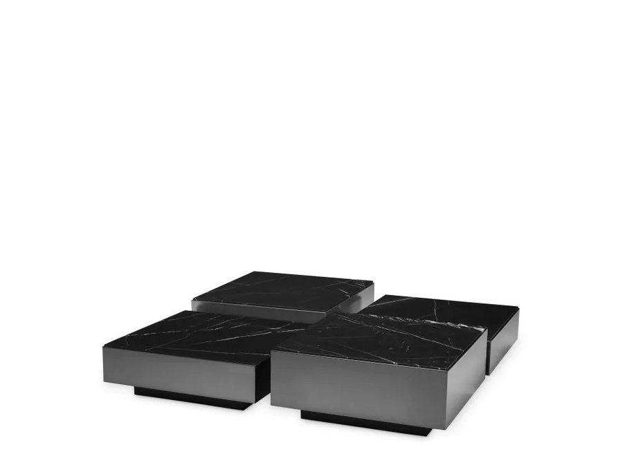 Coffee table Esposito Set of 4 - Bronze